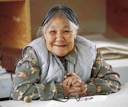 Lien vers la page de Kenojuak Ashevak