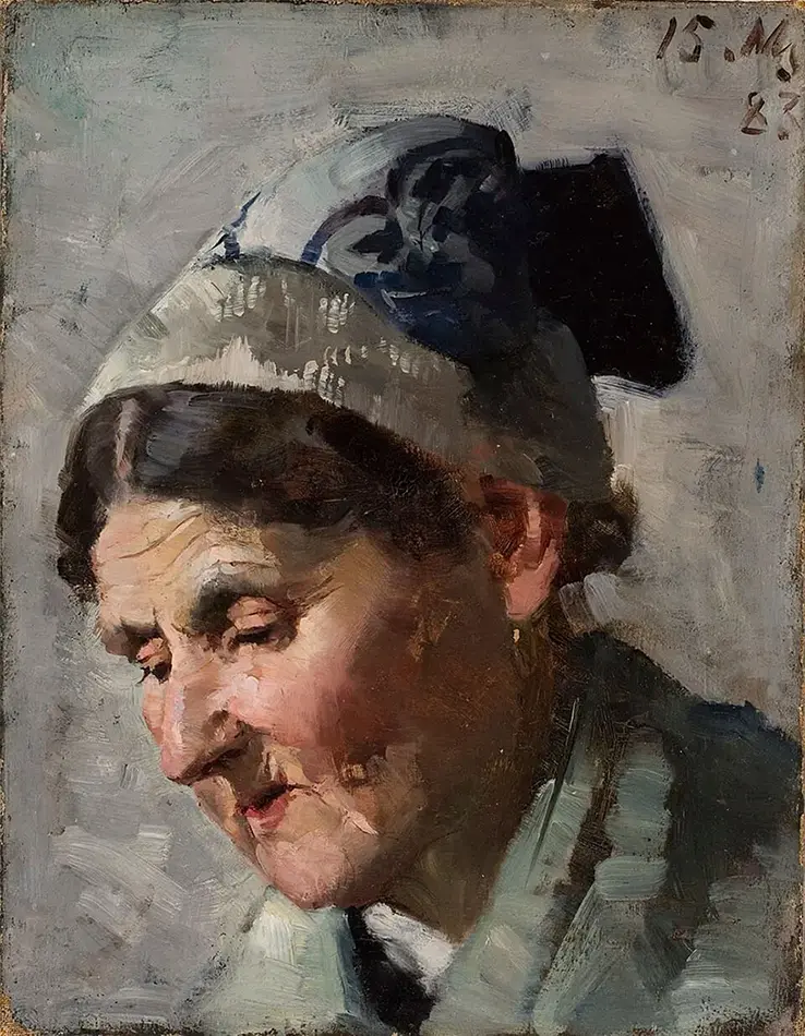 Lien vers la page de Gammal kvinna (Une vielle femme)